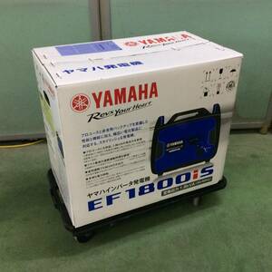 【WH-9285】新品 未開封 YAMAHA ヤマハ インバーター発電機 EF1800iS 防音型 定格出力1.8kVA パソコン 精密機器使用可能 非常電源 防災