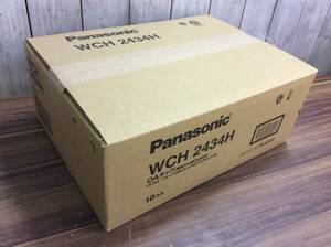 【WH-9306】未使用 Panasonic パナソニック OAタップ WCH2434H 10個入 接地15A 4口 グレー 3mコード マグネット