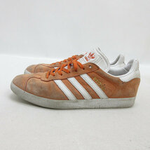 D■【24.5cm】アディダス/adidas GAZELLE W ガゼル BY2853 スニーカー■橙/LADIES/14【中古】_画像1