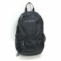 H■コロンビア/Columbia PU9708 CASTLE ROCK 15 リュック デイパック 小ぶり 黒 BAG LADIES向き■66 【中古】_画像1