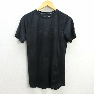 G■アンダーアーマー/UNDER ARMOUR トレーニングシャツ/スポーツウェア 1306428【M】黒/men's/30【中古】■