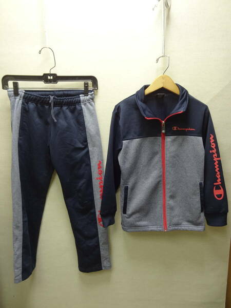 全国送料無料 チャンピオン Champion 子供服キッズ男＆女の子 ジャージ上下セット 130