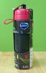 未使用 BRITA ブリタ ボトル型浄水器 フィル&ゴー アクティブ 0.6L ピンク 水筒 ボトル