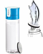 未使用 BRITA ブリタ ボトル型浄水器 0.6L ブルー フィル&ゴー バイタル 水筒 浄水ボトル_画像4