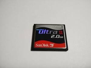 2GB　SanDisk　ultra2　CFカード　フォーマット済み　メモリーカード　コンパクトフラッシュ