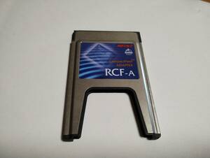 動作未確認　ジャンク扱い　RCF-A　BUFFALO　PC CARD用　カードリーダー/ライター　変換アダプター　CFカード　コンパクトフラッシュ