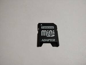 miniSD-SD conversion adaptor Transcend awareness has confirmed memory card Mini SD card SD card 