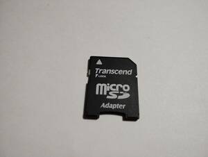 microSD→SD　変換アダプター　Transcend　認識確認済み　メモリーカード　マイクロSDカード　SDカード