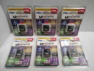 6枚セット　SD・USB端子両方対応　256MB　メガバイト　動作未チェック　PSdカード　MEDIAFO　SDカード　USBメモリー メモリーカード