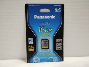未開封品・未使用品　SDHCカード　16GB　Panasonic　メモリーカード　SDカード