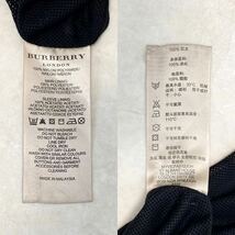 大きいサイズ◆美品◆バーバリー BURBERRY 44.46.48相当/XL-3L メガチェックコンビ☆トレンチデザインモッズコート 花粉対策 体型カバー♪_画像9