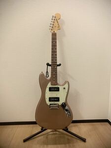 美品 Fender Player Mustang Burgundy Mist P90フェンダー バーガンディーミスト ムスタング マスタングギター Char