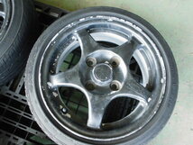 カプチーノEA11R　社外　ENKEI　OZホイール、タイヤ　４本セット　　3_画像2