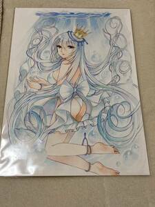 Art hand Auction Hand-drawn illustrations 65, comics, anime goods, hand drawn illustration