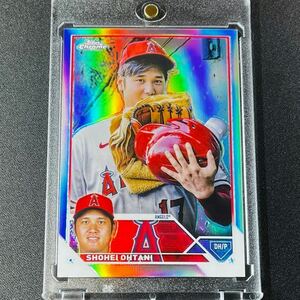 2023 Topps Chrome 大谷翔平 No.17 SP Variation ショートプリントバリエーションパラレルカード