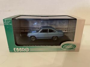 EBBRO エブロ MAZDA FAMILIA ROTARY COUPE BLUE M. 1/43 マツダ　ファミリア　ロータリー　クーペ ブルー