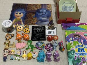 pixar ピクサーミニフィギュア トイストーリー ファインディングニモ モンスターズインク ウォーリー 一番くじ イオンモール限定非売品