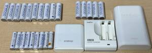 SANYO eneloop 充電器・単3・単4　等 中古品