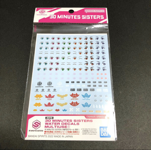 送料無料　30MINUTES SISTERS 水転写デカール　30MS