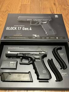 マルイGLOCK17 グロック17 Gen.4 18歳以上 ガスブローバックGBB スライドユニット以外付属品全て有ります。新型ボアアップシリンダー超美品