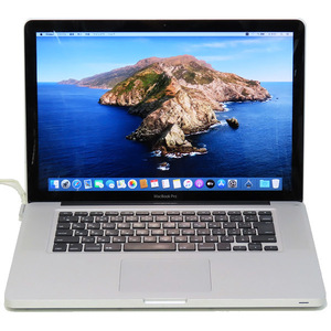 ■中古 訳あり Apple MacBook Pro Mid 2012 15.4インチ Core i7 3720QM 2.6GHz 8GB SSD 256GB ノートパソコン PC A1286 9,1 カタリナ