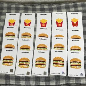 マックカード　500円×20枚　10,000円分