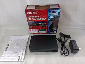 QAZ12607★BUFFALO バッファロー　3.0TB　外付けハードディスク　外付けHDD HD-LBV3.0TU3　フォーマット済み