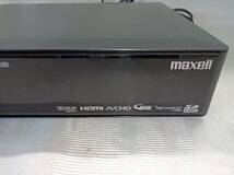 QAZ12639★maxell マクセル VDR-R2000 iV　ハードディスクレコーダー 250GB　内蔵HDD　500GB　iVDR-S カセット付属　B-CASカード　リモコン_画像3