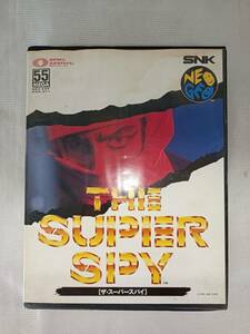 QAZ12595★SNK NEO GEO ネオ・ジオ　ソフト　ROMカセット「ザ・スーパー スパイ」「THE SUPER SPY」箱入り　美品