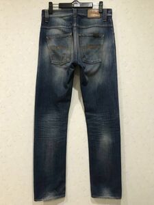 ※ Nudie Jeans ヌーディージーンズ HANK REY NJ3116 ダメージ デニムパンツ 未裾直 29 　　　　　　　　　　　　　　　　　　　　BJAI.AB