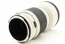 完動美品 Mamiya Apo 200mm F2.8 MF Tele Lens 中判用 大口径 単焦点 望遠 レンズ マミヤ M645 フード組込式 保護フィルター付 銘玉 #5041_画像4