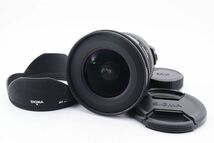 [Rank:C] Sigma 10-20mm F3.5 DC AF Ultra Wide Zoom Lens 大口径 超広角 ズームレンズ / ニコン Nikon F APS-C 撮影可 ※訳有品 #1607_画像1
