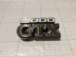 スカイライン C110 ケンメリ 2000 GTX エンブレム ダットサン Datsun nissan skyline 110 emblem mark badge c111 ヨンメリ