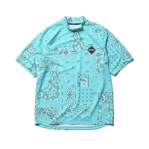 L 新品 送料無料 FCRB 23SS WHOLE PATTERN S/S MOCKNECK TOP SOPH SOPHNET F.C.R.B. ブリストル BRISTOL F.C.Real Bristol Tシャツ