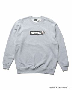 XL 新品 送料無料 FCRB 23AW FELIX THE CAT SUPPORTER CREWNECK SWEAT GRAY SOPH SOPHNET F.C.R.B. ブリストル BRISTOL F.C.Real Bristol