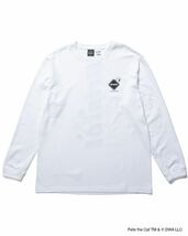 S 新品 送料無料 FCRB 23AW FELIX THE CAT SUPPORTER L/S TEE WHITE SOPH SOPHNET F.C.R.B. ブリストル BRISTOL F.C.Real Bristol ロンT_画像2