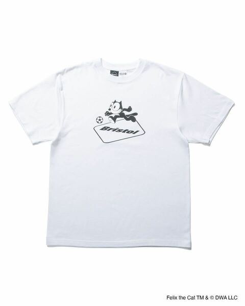 XL 新品 送料無料 FCRB 23AW FELIX THE CAT SUPPORTER S/S TEE WHITE SOPH SOPHNET F.C.R.B. ブリストル BRISTOL F.C.Real Bristol Tシャツ