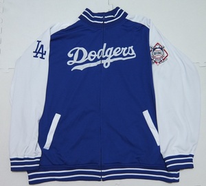 Stitches ドジャース ジップ メッシュジャケット 青 3XL ビッグサイズ 　Los Angeles Dodgers