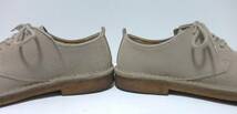 クラークス デザートブーツ ローカット サンドベージュ UK７1/2 スエード Clarks Desert Boot 7.5_画像6