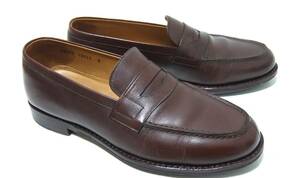 ja Ran потертость waya Loafer чай 8 кожа обувь Brown JALAN SRIWIJAYA 98589 18045