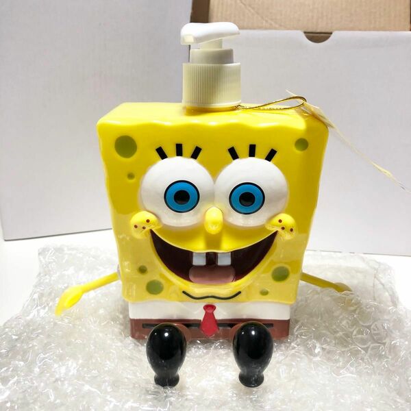 【新品未使用】PLAZA spongebob dispenser スポンジボブ　ディスペンサー