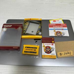 【美品】ゲームボーイアドバンス ファミコンミニ スーパーマリオブラザーズ2 (管理B1021)