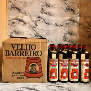 未開栓/VELH0 BARREIRO ベーリョバヘイロ 古酒 古物 時代もの ブラジル スピリッツ 44.6% 940ml　12本セット　