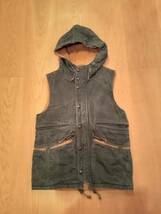 COLIMBO SNIPER'S VEST YARN-DYED DENIM サイズ：SMALL_画像1