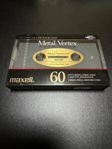 当時物 マクセル カセットテープ メタル maxell Metal Vertex 60 MV60