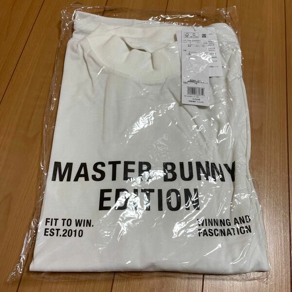 ★新品未使用　タグ付き★MASTER BUNNY EDITION ドライミックス 天竺 プルオーバーモックネックインナー