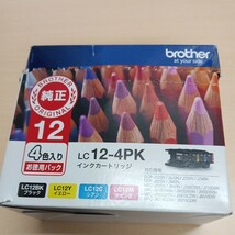 y011113r ブラザー 純正 インク カートリッジ 4色 パック LC12-4PK-E 純正品 インクカートリッジ_画像2