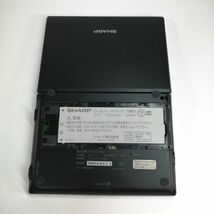 SHARP 電子辞書 Brain PW-GC590-B シャープ ブレーン カラー 中古 動作確認済み_画像6