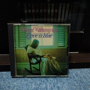 CD　ポール・モーリア　ラブイズブルー　輸入盤　収録曲は写真参照　1987年発売