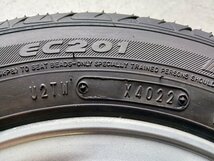 『psi』 ダイハツ純正 12インチ ×4J +50 4穴 PCD110 アルミホイール＆DUNLOP DIGI-TYRE ECO EC201 145/70R12 ラジアルタイヤ4本セット_画像6